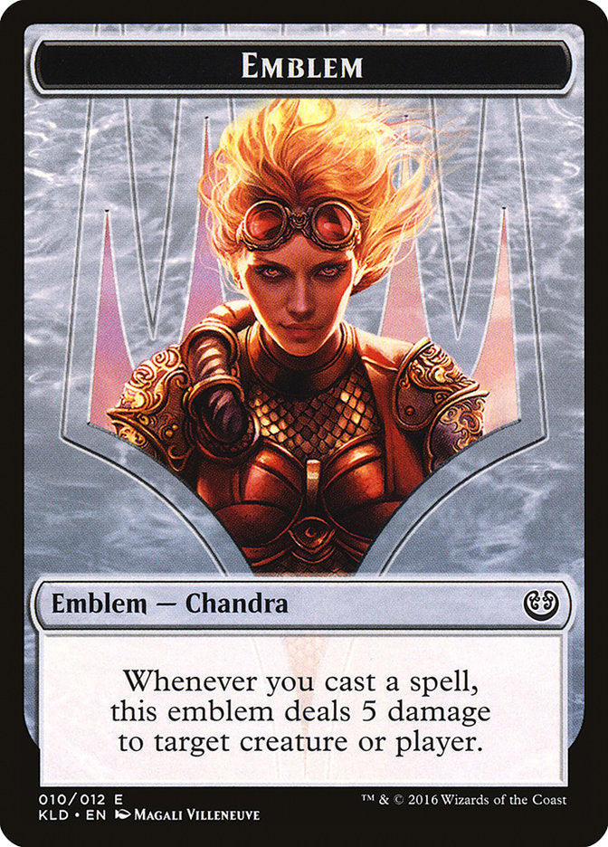 Chandra, Torch of Defiance Emblem [Kaladesh Tokens] | D20 Games