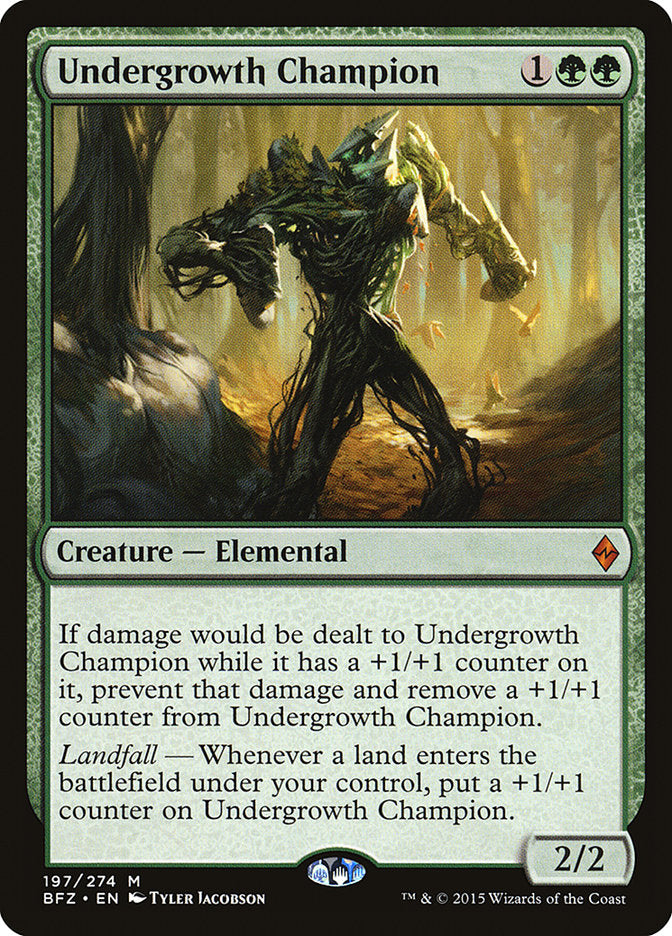 Undergrowth Champion [Battle for Zendikar] | D20 Games