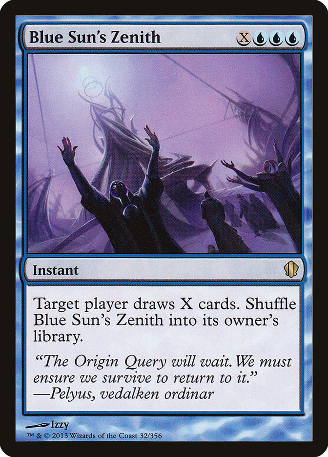 Blue Sun's Zenith [Commander 2013] | D20 Games