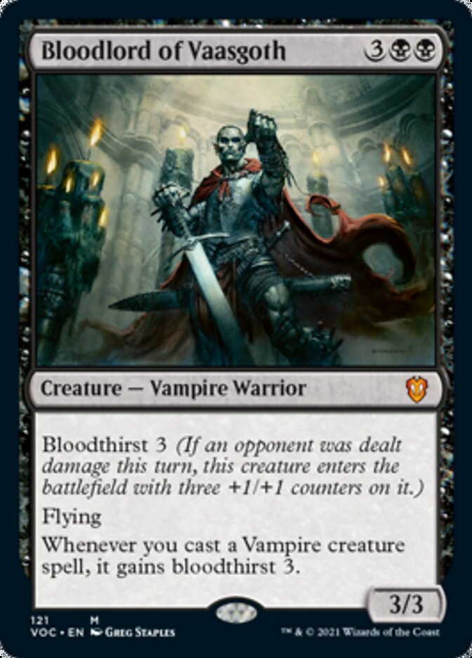 Bloodlord of Vaasgoth [Innistrad: Crimson Vow Commander] | D20 Games