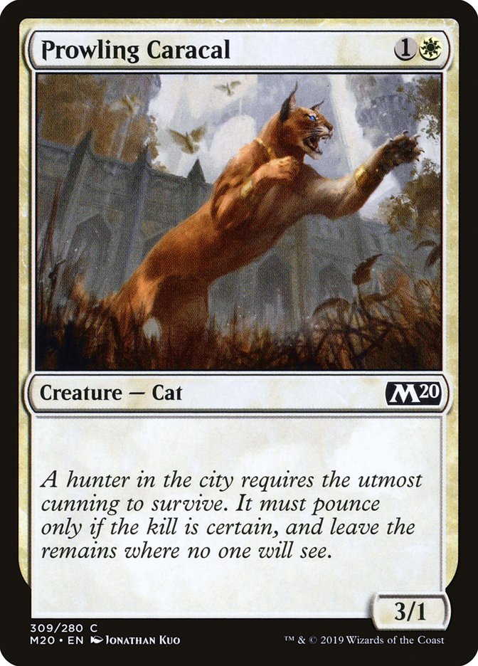 Prowling Caracal [Core Set 2020] | D20 Games