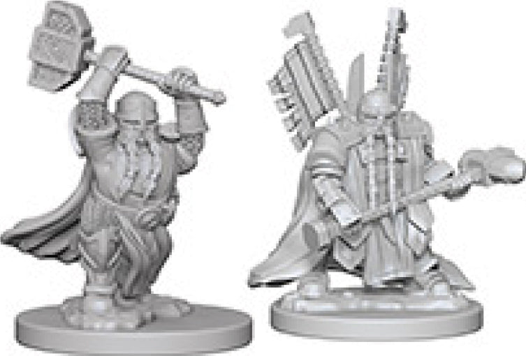 Dungeons & Dragons Nolzur`s Marvelous Unpainted Miniatures: W4 Dwarf Male Paladin | D20 Games