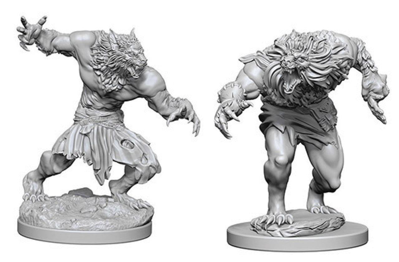 Dungeons & Dragons Nolzur`s Marvelous Unpainted Miniatures: W4 Werewolves | D20 Games
