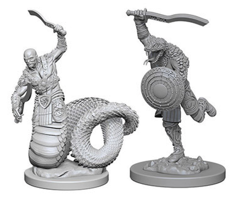 Dungeons & Dragons Nolzur`s Marvelous Unpainted Miniatures: W4 Yuan-Ti Malisons | D20 Games