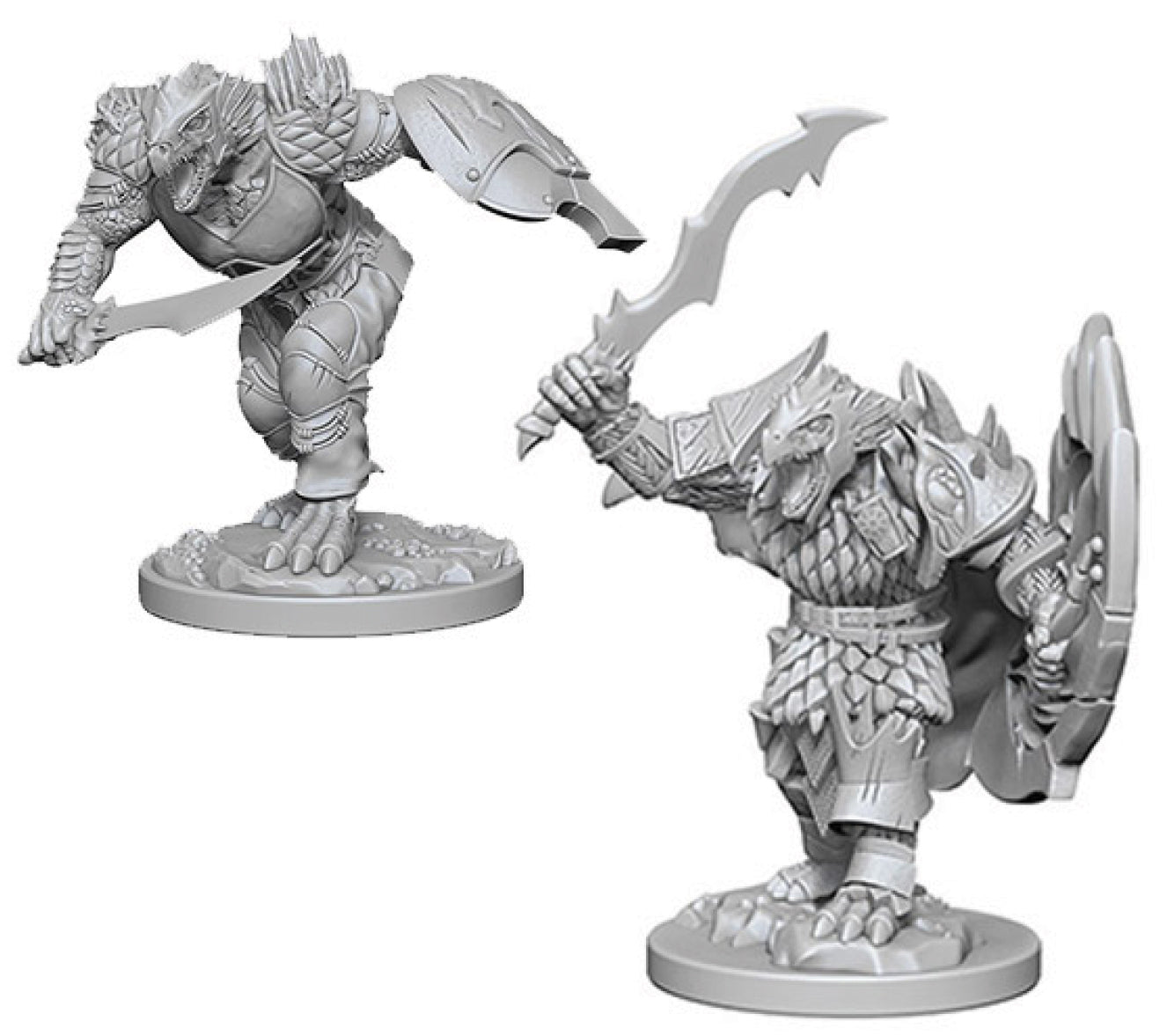 Dungeons & Dragons Nolzur`s Marvelous Unpainted Miniatures: W4 Dragonborn Male Fighter | D20 Games