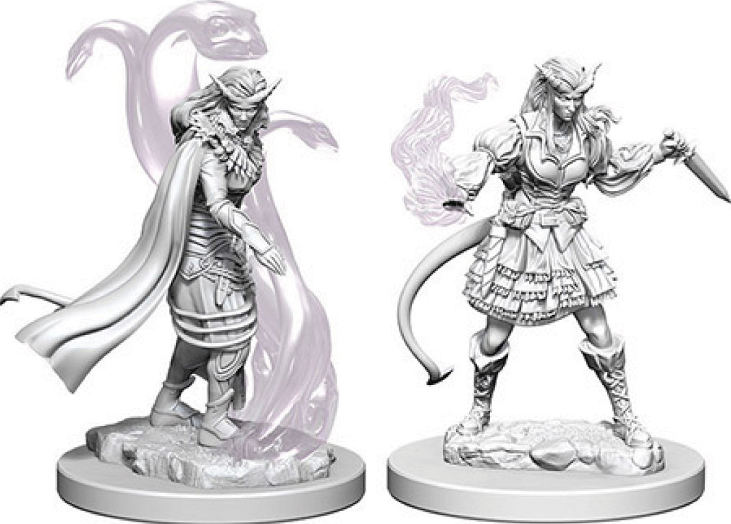 Dungeons & Dragons Nolzur`s Marvelous Unpainted Miniatures: W4 Tiefling Female Sorcerer | D20 Games