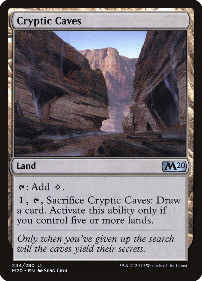 Cryptic Caves [Core Set 2020] | D20 Games