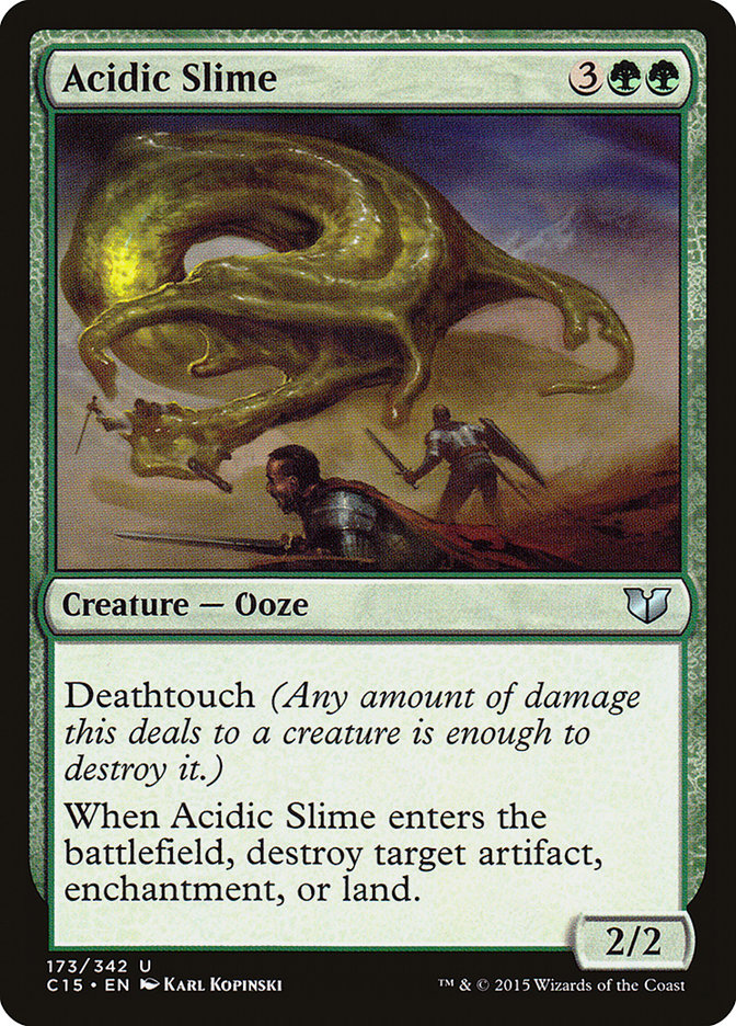 Acidic Slime [Commander 2015] | D20 Games