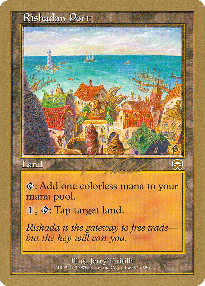 Rishadan Port (Jon Finkel) [World Championship Decks 2000] | D20 Games