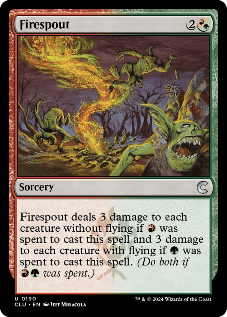 Firespout [Ravnica: Clue Edition] | D20 Games