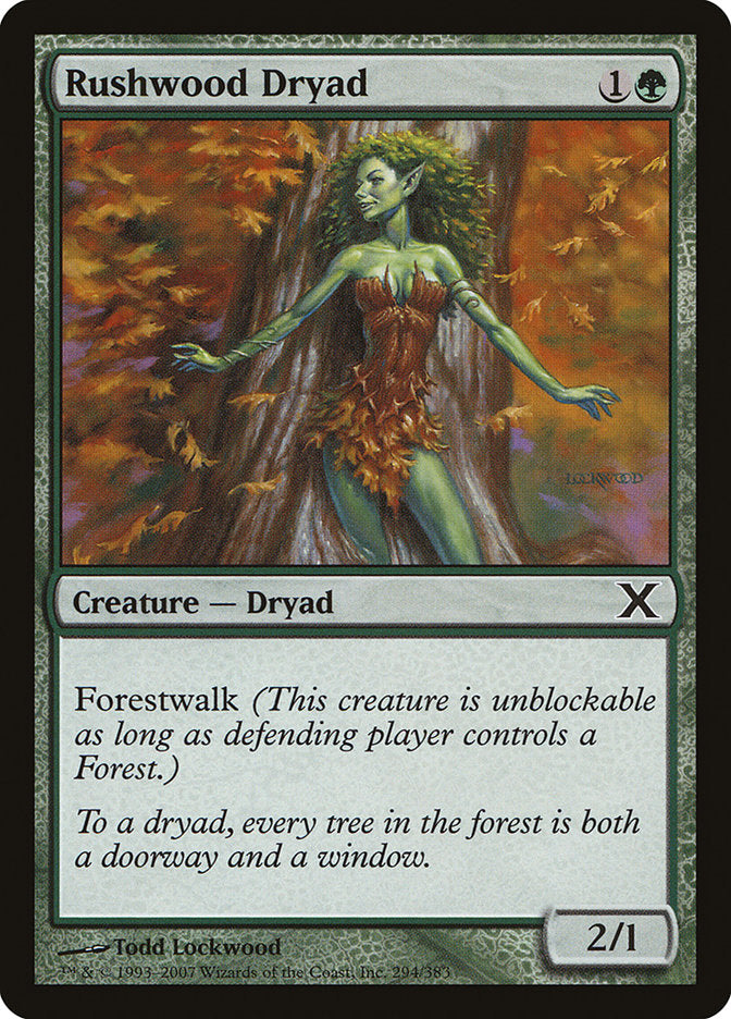 Rushwood Dryad [Tenth Edition] | D20 Games