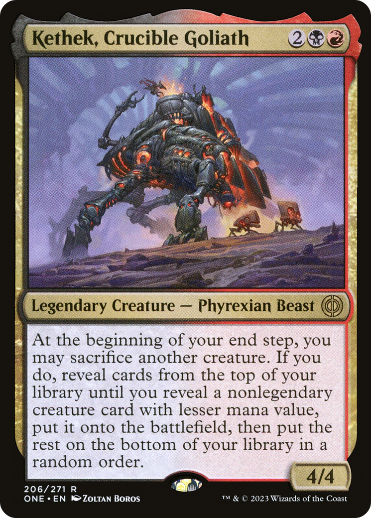 Kethek, Crucible Goliath [Phyrexia: All Will Be One] | D20 Games