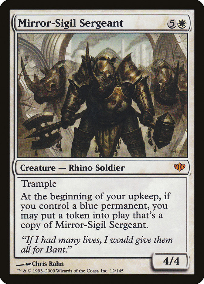 Mirror-Sigil Sergeant [Conflux] | D20 Games