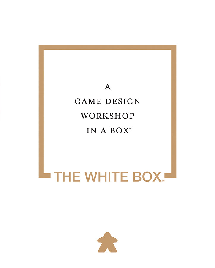 The White Box: A Game Design Kit In a Box | D20 Games