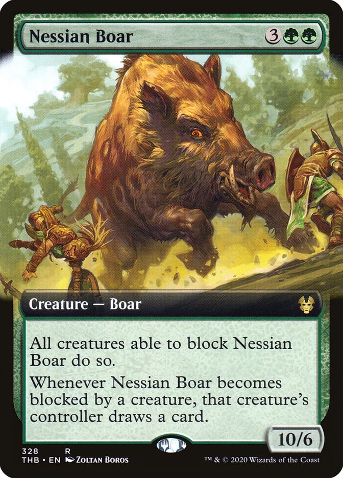 Nessian Boar (Extended) [Theros Beyond Death] | D20 Games