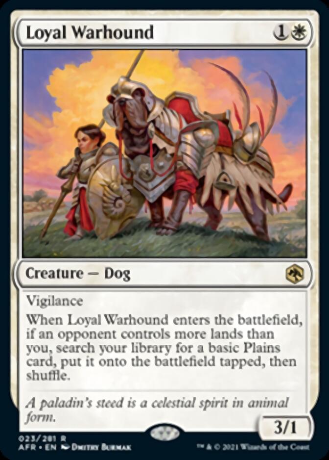 Loyal Warhound [Dungeons & Dragons: Adventures in the Forgotten Realms] | D20 Games