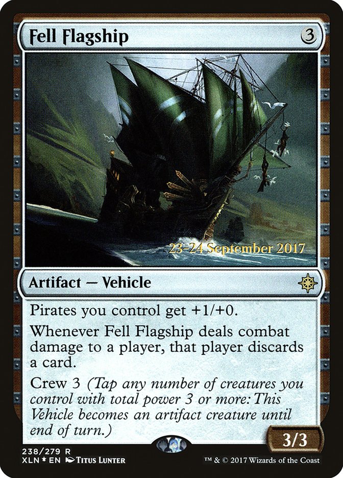 Fell Flagship  [Ixalan Prerelease Promos] | D20 Games