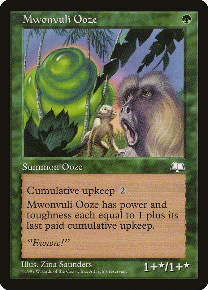 Mwonvuli Ooze [Weatherlight] | D20 Games