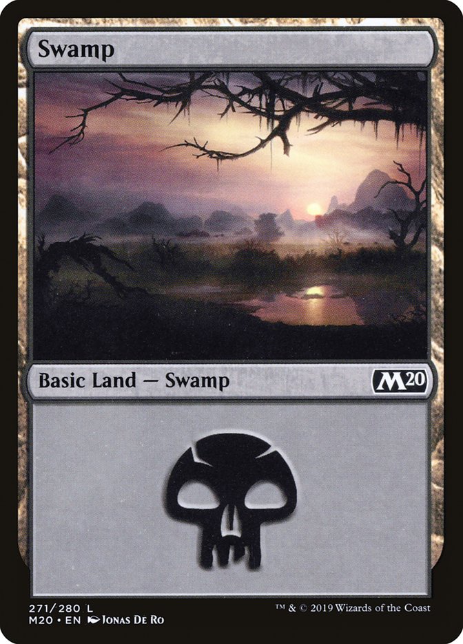 Swamp (271) [Core Set 2020] | D20 Games