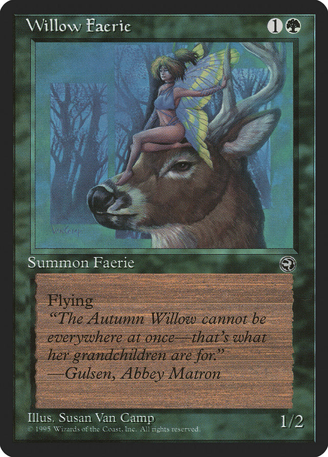 Willow Faerie (Gulsen Flavor Text) [Homelands] | D20 Games