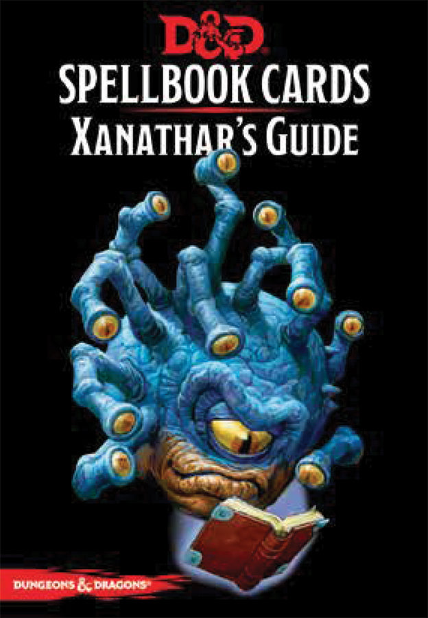 Dungeons and Dragons RPG: Spellbook Cards - Xanathar`s Guide Deck (95 cards) | D20 Games