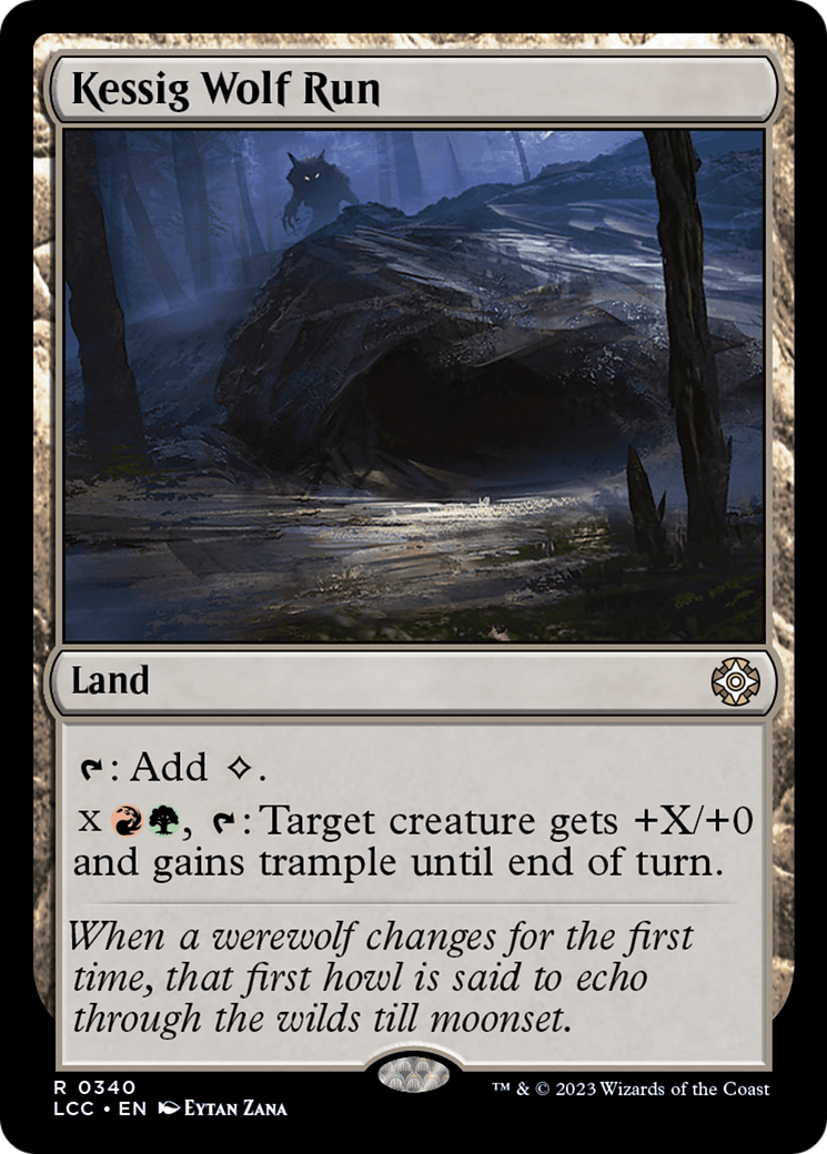 Kessig Wolf Run [The Lost Caverns of Ixalan Commander] | D20 Games