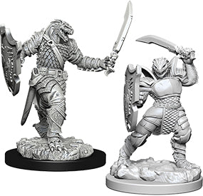 Dungeons & Dragons Nolzur`s Marvelous Unpainted Miniatures: W5 Dragonborn Female Paladin | D20 Games