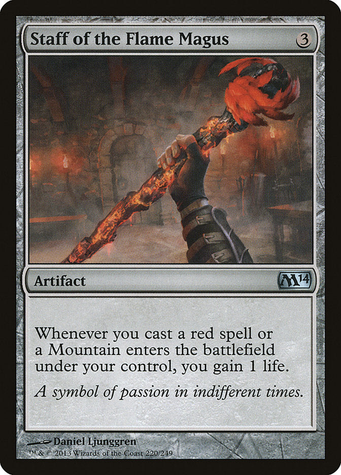 Staff of the Flame Magus [Magic 2014] | D20 Games