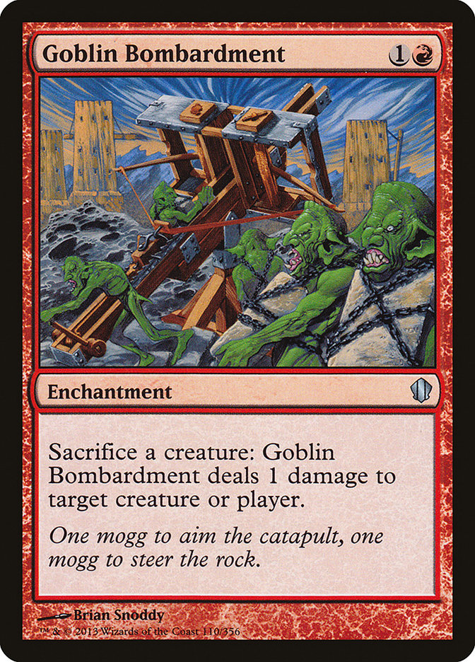 Goblin Bombardment [Commander 2013] | D20 Games