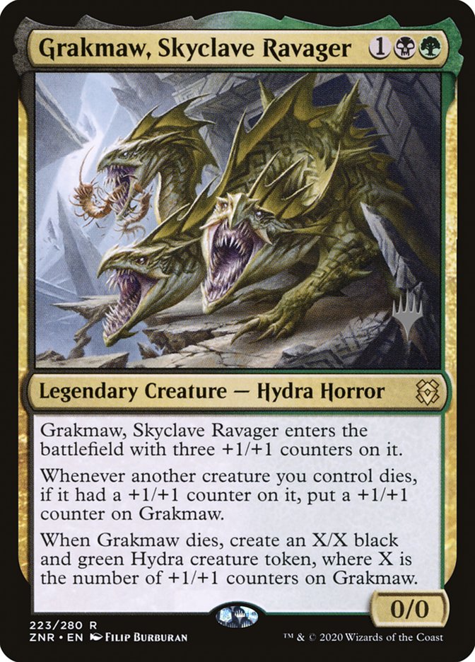 Grakmaw, Skyclave Ravager (Promo Pack) [Zendikar Rising Promos] | D20 Games