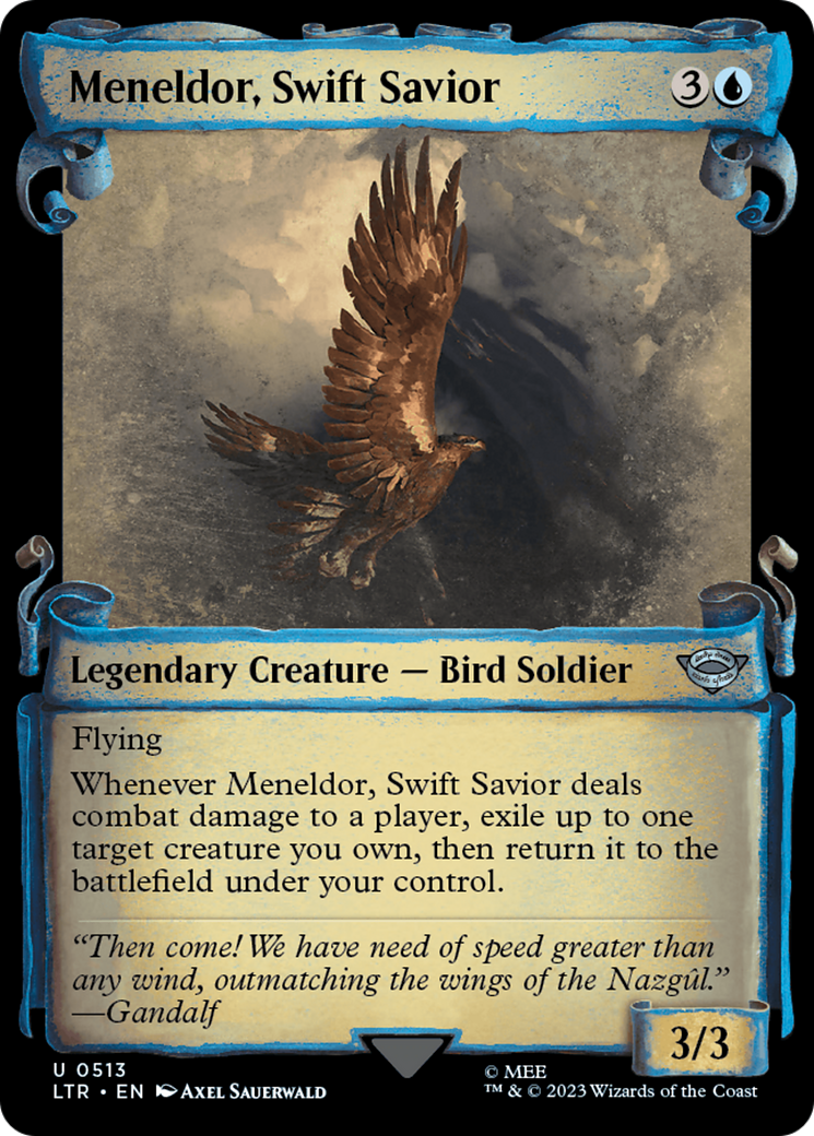 Meneldor, Swift Savior [The Lord of the Rings: Tales of Middle-Earth Showcase Scrolls] | D20 Games