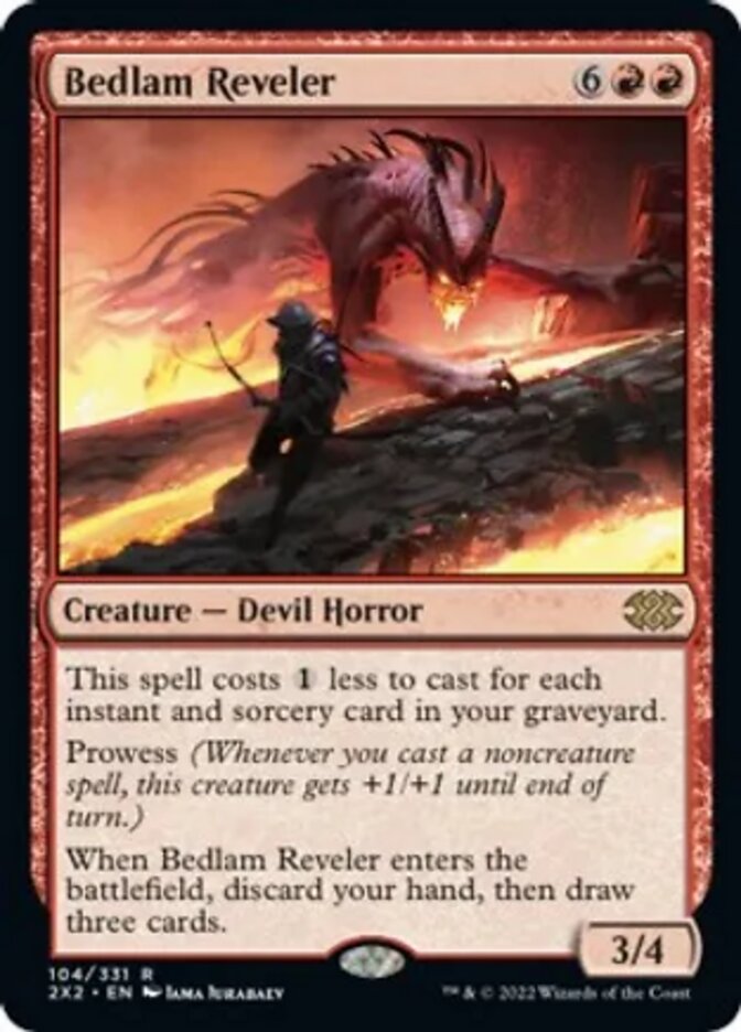 Bedlam Reveler [Double Masters 2022] | D20 Games