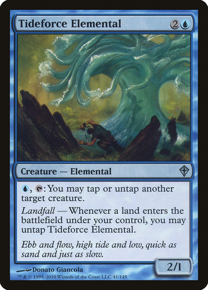 Tideforce Elemental [Worldwake] | D20 Games