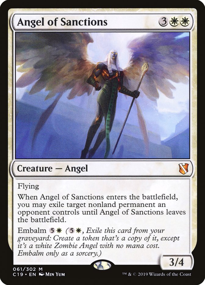 Angel of Sanctions [Commander 2019] | D20 Games
