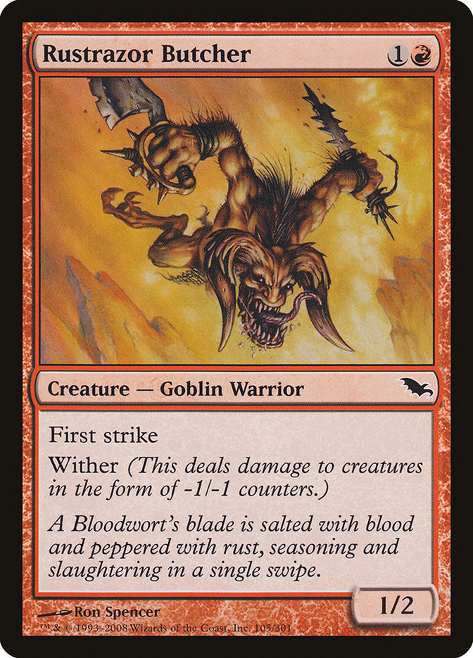 Rustrazor Butcher [Shadowmoor] | D20 Games