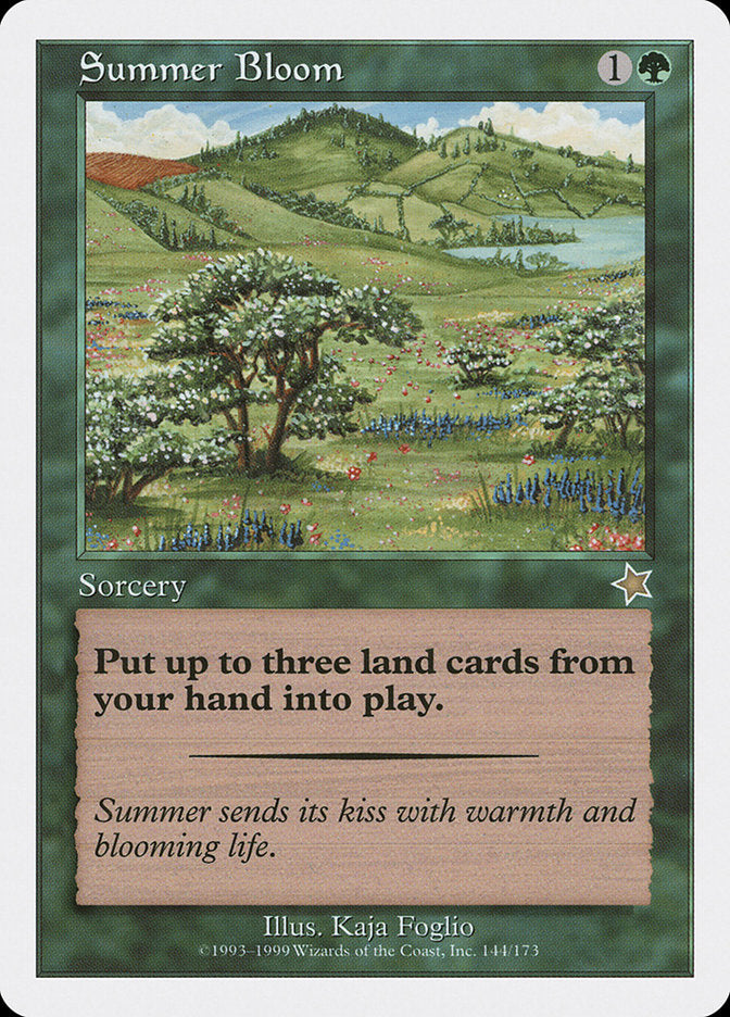Summer Bloom [Starter 1999] | D20 Games
