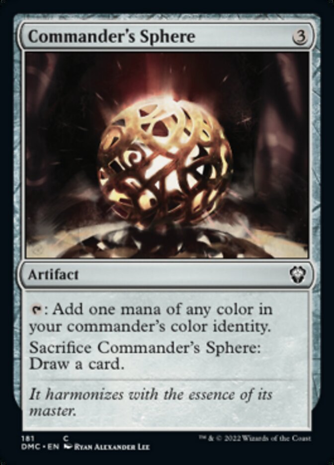 Commander's Sphere [Dominaria United Commander] | D20 Games