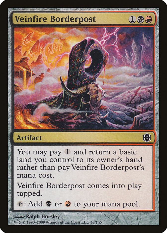 Veinfire Borderpost [Alara Reborn] | D20 Games