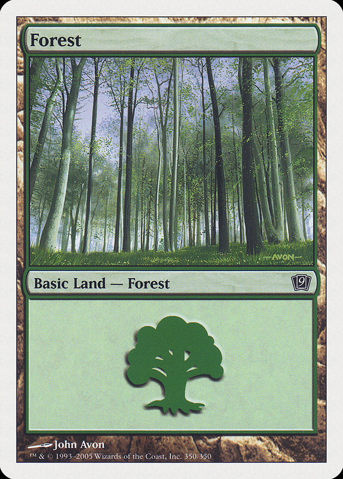 Forest (350) [Ninth Edition] | D20 Games