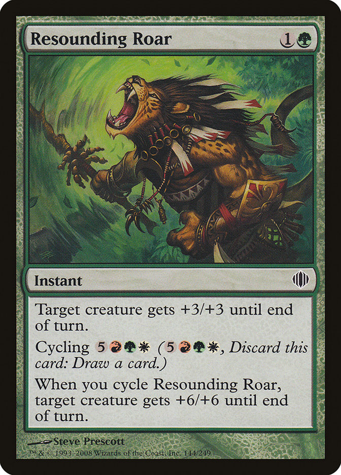 Resounding Roar [Shards of Alara] | D20 Games