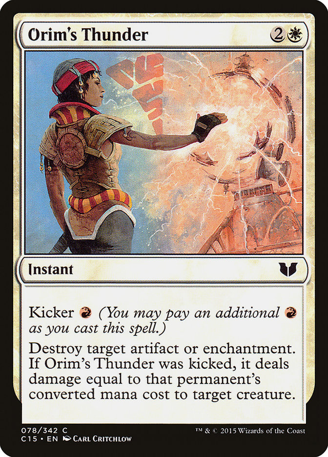 Orim's Thunder [Commander 2015] | D20 Games