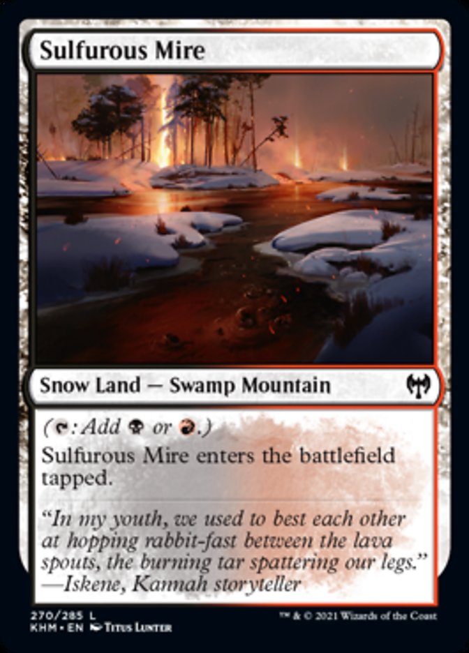 Sulfurous Mire [Kaldheim] | D20 Games