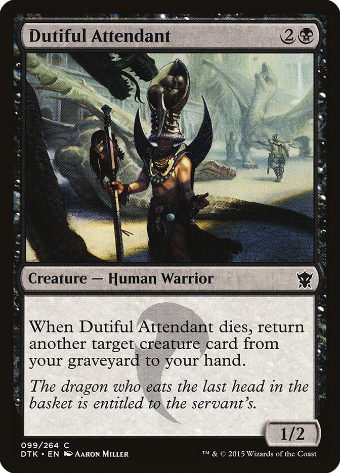 Dutiful Attendant [Dragons of Tarkir] | D20 Games