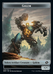 Powerstone // Golem Double-Sided Token [The Brothers' War Tokens] | D20 Games