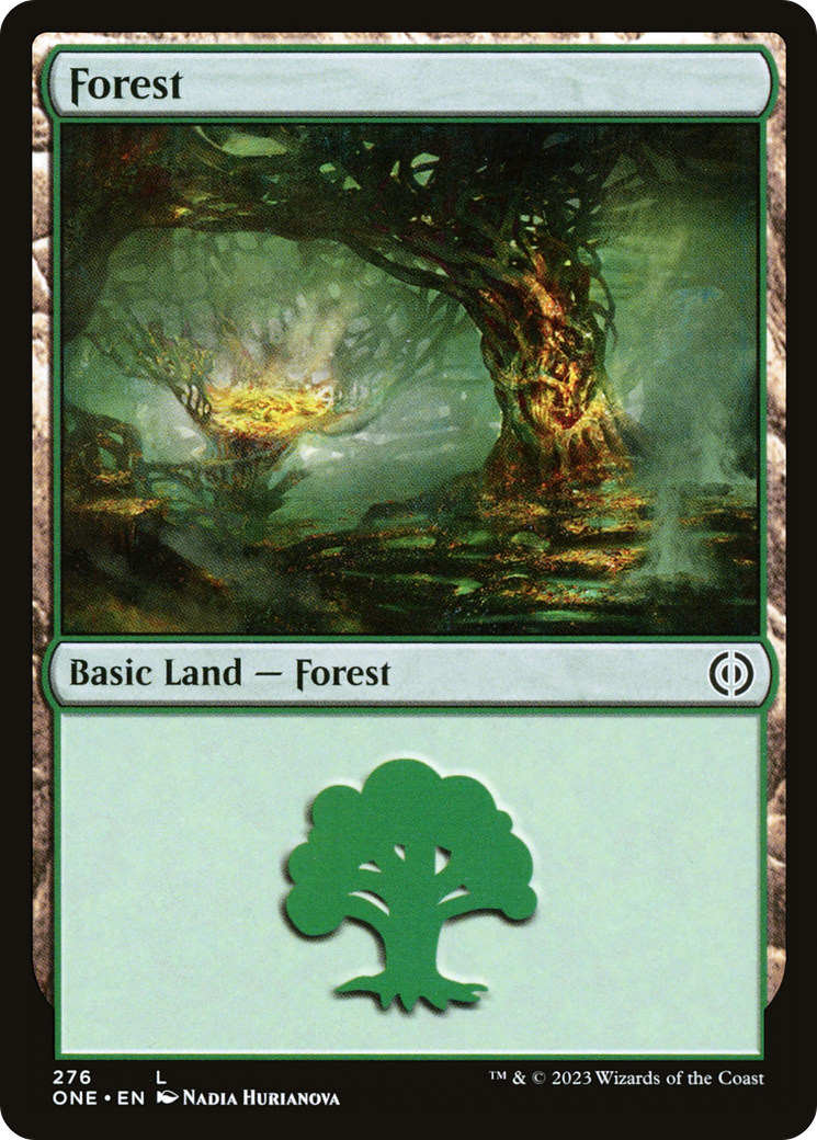 Forest (276) [Phyrexia: All Will Be One] | D20 Games