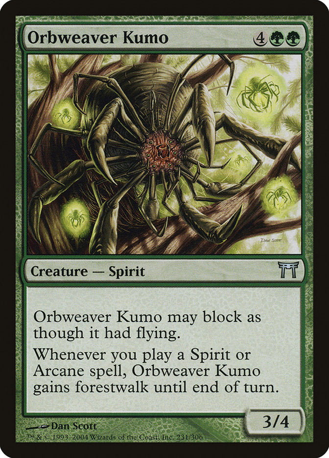 Orbweaver Kumo [Champions of Kamigawa] | D20 Games