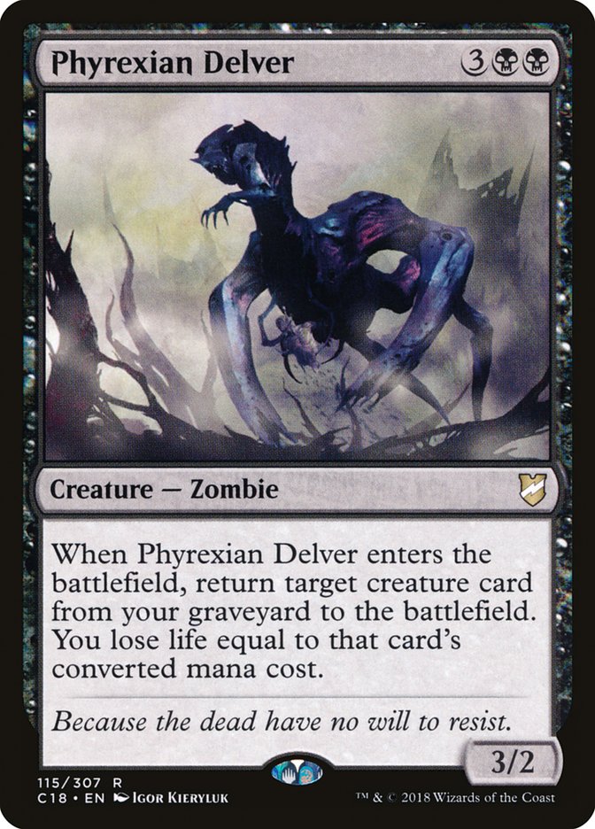 Phyrexian Delver [Commander 2018] | D20 Games