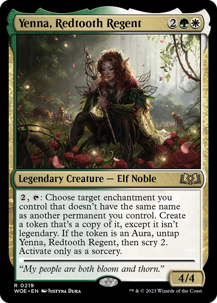 Yenna, Redtooth Regent [Wilds of Eldraine] | D20 Games