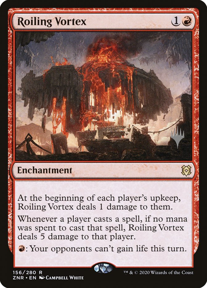 Roiling Vortex (Promo Pack) [Zendikar Rising Promos] | D20 Games