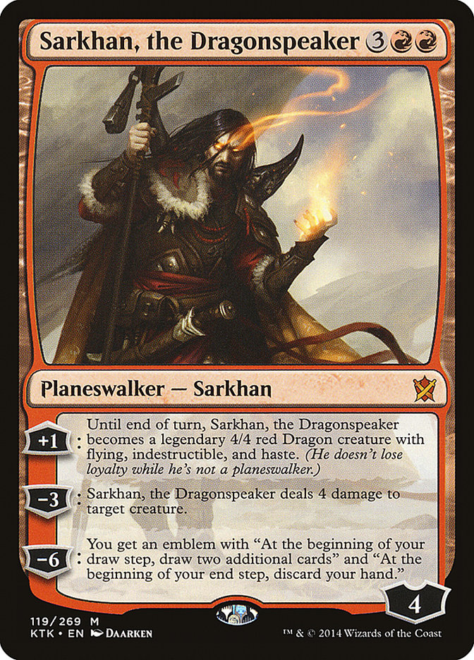 Sarkhan, the Dragonspeaker [Khans of Tarkir] | D20 Games